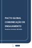 PACTO GLOBAL COMUNICAÇÃO DE ENGAJAMENTO