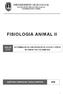 FISIOLOGIA ANIMAL II