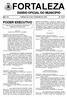 FORTALEZA PODER EXECUTIVO DIÁRIO OFICIAL DO MUNICÍPIO ANO LXI FORTALEZA, 07 DE FEVEREIRO DE 2014 Nº 15.217