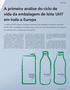 A primeira análise do ciclo de vida da embalagem de leite UHT em toda a Europa