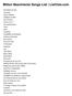 Milton Nascimento Songs List ListVote.com