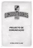 PROJECTO DE COMUNICAÇÃO