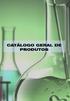CATÁLOGO GERAL DE PRODUTOS