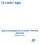 CA Clarity Agile. Guia de Integração do CA Clarity PPM (Sob demanda) Release 13.3.00