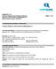 QUIMICRYL S/A Ficha de Segurança de Produtos Químicos Página 1 de 8 BAUCRYL JUNTA EPOXI COMPONENTE A Data da última revisão: 28/3/2013