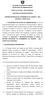 GOVERNO DO ESTADO DO AMAPÁ SECRETARIA DE ADMINISTRAÇÃO EDITAL Nº 001/2010 SIAC OIAPOQUE PROCESSO DE SELEÇÃO INTERNA