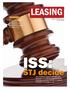 ISS: LEASING. STJ decide. Cresce participação de contratos de máquinas e equipamentos sobre a carteira. Pág.3