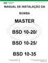 MASTER BSD 10-20/ BSD 10-25/ BSD 10-35