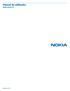 Manual do utilizador Nokia Lumia 520