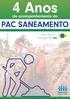 de acompanhamento do PAC SANEAMENTO PROJETO DE OLHO NO PAC