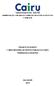 PROJETO DO EVENTO 1ª MESA REDONDA DE GESTÃO PÚBLICA DA CAIRU: TENDÊNCIAS E DESAFIOS