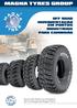 MAGNA TYRES GROUP OFF ROAD MOVIMENTAÇÃO EM PORTOS INDUSTRIAIS PARA CAMINHÃO. Aproveite todas as vantagens da Tecnologia da Magna Tyre!