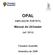 OPAL. Manual do Utilizador AMPLIADOR PORTÁTIL. (ref. 5010) Freedom Scientific