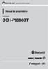 Manual do proprietário CD PLAYER DEH-P8080BT. Português (B)