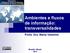Ambientes e fluxos de informação: transversalidades. Profa. Dra. Marta Valentim