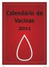 Calendário de Vacinas 2011
