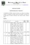 DO MUNICÍPIO DE TIBAGI ESTADO DO PARANÁ. Pç. Edmundo Mercer, 34 Fone: (42) 3916-2200 84300-000 - Tibagi PR - www.tibagi.pr.gov.br AVISO DE LICITAÇÃO