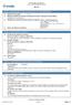 Ficha de dados de segurança conforme 1907/2006/EC (REACH), 453/2010/EC ALT 25