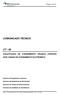 COMUNICADO TÉCNICO CT - 56 SOLICITAÇÃO DE ATENDIMENTO TÉCNICO ATRAVÉS DOS CANAIS DE ATENDIMENTO ELETRÔNICO. Página 1 de 16