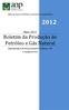 Boletim da Produção de Petróleo e Gás Natural