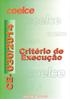 CRITÉRIO DE EXECUÇÃO CE-030/2014 R-02