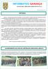 INFORMATIVO GARANÇA JUIZ DE FORA - ABRIL-MAIO-JUNHO DE 2014 Nº 02 EDITORIAL