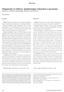 Afogamento na infância: epidemiologia, tratamento e prevenção Drowning in childhood: epidemiology, treatment and prevention