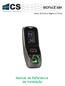 BIOFACE 68K. Leitor de Acesso Digital e Facial. Manual de Referência de Instalação
