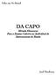 DA CAPO Método Elementar Para o Ensino Coletivo ou Individual de Instrumentos de Banda