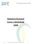 Relatório Nacional Censo e Identidade 2008