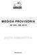 MEDIDA PROVISÓRIA Nº 491, DE 2010