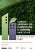 CURSO JARDINS DE COBERTURA E JARDINS VERTICAIS