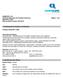 QUIMICRYL S/A Ficha de Segurança de Produtos Químicos Página 1 de 8 BAUCRYL 5.000. Data da última revisão: 28/3/2013