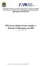 DÚVIDAS FREQUENTES SOBRE O PROJETO PRIORIDADE BR (Versão 2016.01.25)