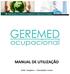 MANUAL DE UTILIZAÇÃO