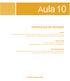 Aula 10 EXERCÍCIOS DE REVISÃO. Kleber Bergamaski