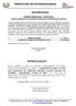 PREFEITURA DE POTIRAGUÁ-BAHIA ADJUDICAÇÃO PREGÃO PRESENCIAL: N 025/2014. UNIDADE ADMINISTRATIVA INTERESSADA: SECRETARIA DE ADMINISTRAÇÃO E FINANÇAS