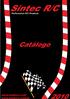 Sintec R/C. Catálogo. www.sintecrc.com. www.sintecrc.com.br. Performance R/C Products