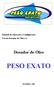 Manual de Operação e Configuração Versão Dosador de Óleo 1.1. Dosador de Óleo PESO EXATO