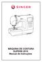 3.13. Use o Braço Livre...34 3.14. Encaixe a Mesa Extensora...35 4. Vamos começar a costurar?...35 4.1. Posicione sua Máquina Adequadamente...35 4.2.
