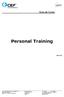 Personal Training. Guia de Curso. Nível III