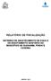 RELATÓRIO DE FISCALIZAÇÃO SISTEMAS DE ABASTECIMENTO DE ÁGUA E DE ESGOTAMENTO SANITÁRIO DO MUNICÍPIOS DE GUANAMBI, PINDAÍ E CANDIBA