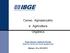 Censo Agropecuário e Agricultura Orgânica. Paulo Soares e Antonio Florido Gerência Técnica do Censo Agropecuário