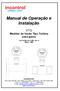 Manual de Operação e Instalação