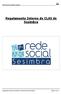 Rede Social do Concelho de Sesimbra Regulamento Interno do CLAS de Sesimbra