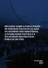 Reflexão sobre a participação de partidos políticos da base do governo nos ministérios, a estabilidade política e a eficacidade das políticas