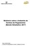 Relatório sobre a Indústria de Cartões de Pagamentos Adendo Estatístico 2011