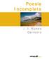 Poesia Incompleta. J. A. Nunes Carneiro
