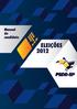 Comissão Executiva Estadual do PSDB-SP Gestão 2011 2013