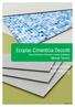 Ecoplac Cimentícia. Decorlit. Manual Técnico. Borda Quadrada Borda Rebaixada. 2BR e 4BR VERSÃO 11/13